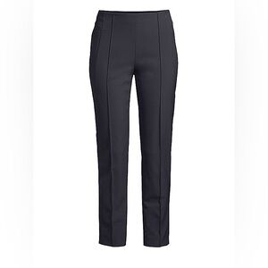 ESCADA Tuska Navy Blue Slim Fit Tailored  cropped Trousers size 8 (German 38)